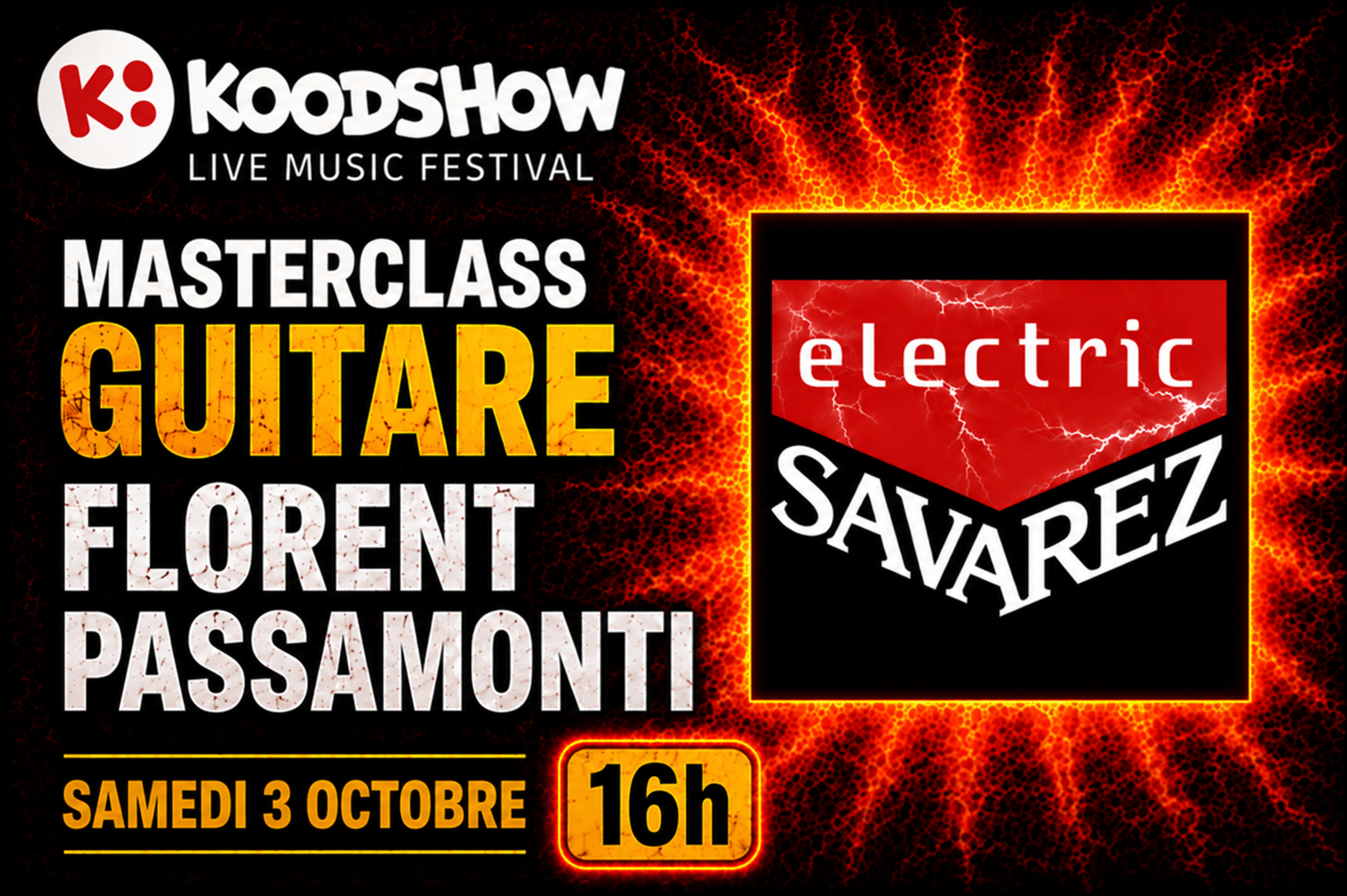 Annonce masterclass guitare 1