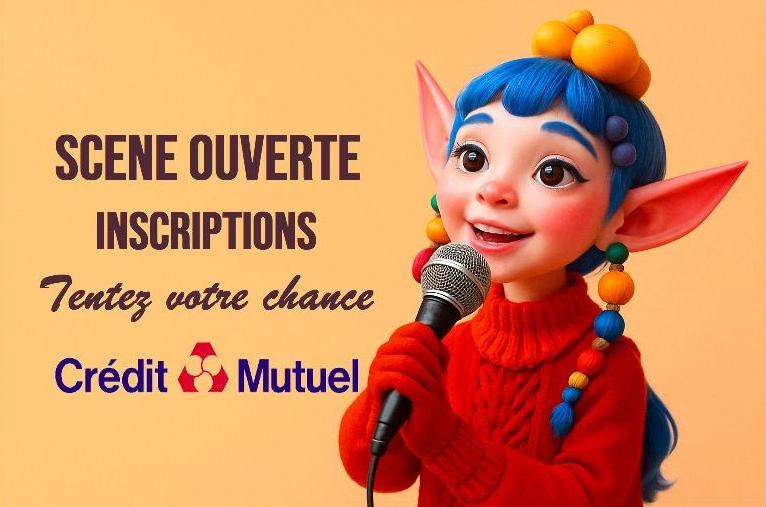 Scene ouverte credit mutuel