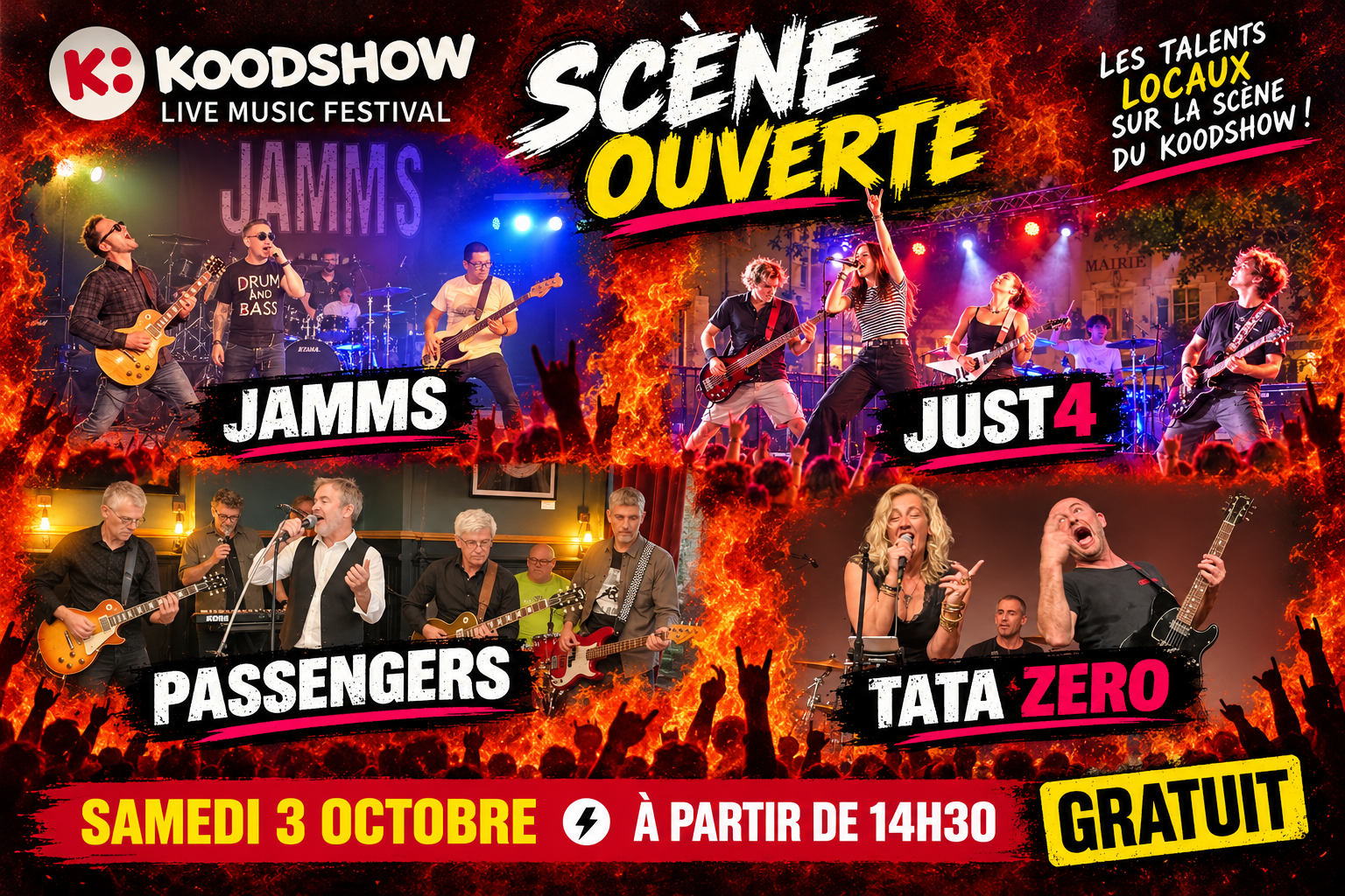 Visuel annonce scene ouverte